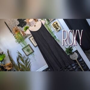 Roxy Black Strappy Dress Cover Up XL